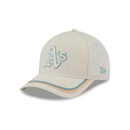 Athletics Neutral Hemp 9FORTY M-Crown A-Frame Adjustable Hat - New Era Cap