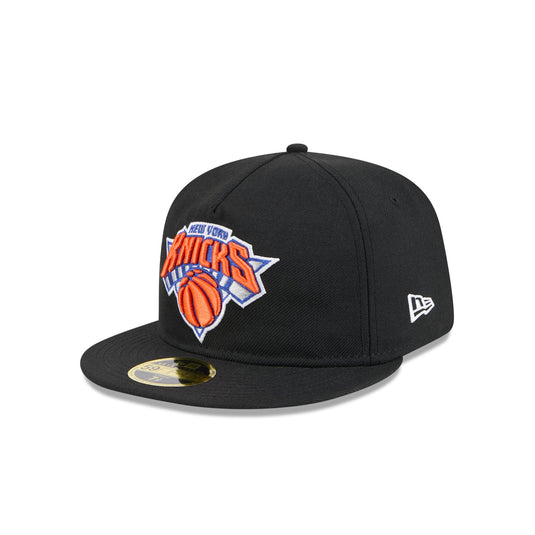 New York Knicks Boho Wool Retro Crown 59FIFTY Fitted Hat - New Era Cap
