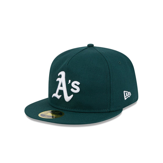Athletics Boho Wool Retro Crown 59FIFTY Fitted Hat - New Era Cap