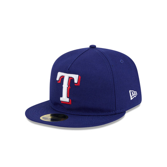 Texas Rangers Boho Wool Retro Crown 59FIFTY Fitted Hat - New Era Cap