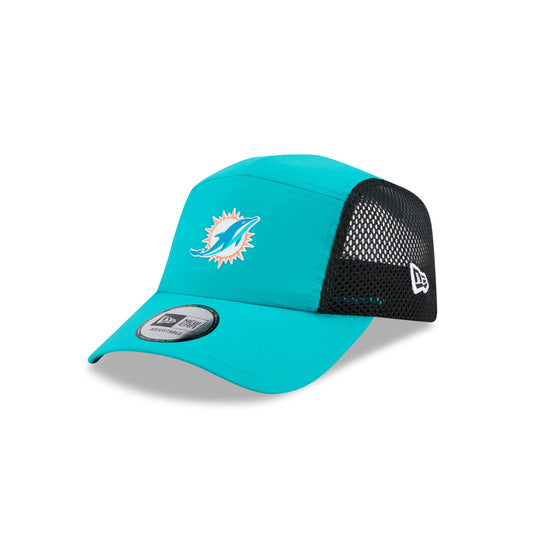 Miami Dolphins Poly Runner Adjustable Hat - New Era Cap
