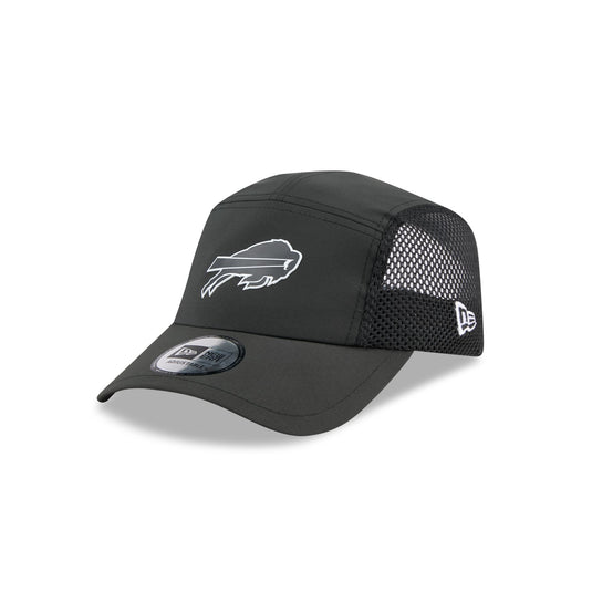 Buffalo Bills Black Poly Runner Adjustable Hat - New Era Cap