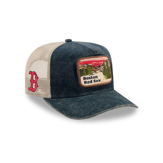 Boston Red Sox Vintage Landscape 9FIFTY A-Frame Trucker Hat - New Era Cap