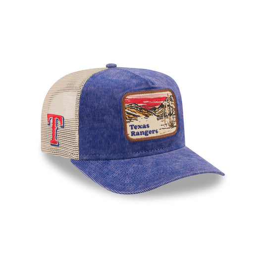 Texas Rangers Vintage Landscape 9FIFTY A-Frame Trucker Hat - New Era Cap