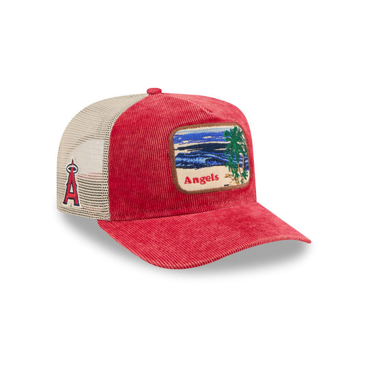 Los Angeles Angels Vintage Landscape 9FIFTY A-Frame Trucker Hat - New Era Cap