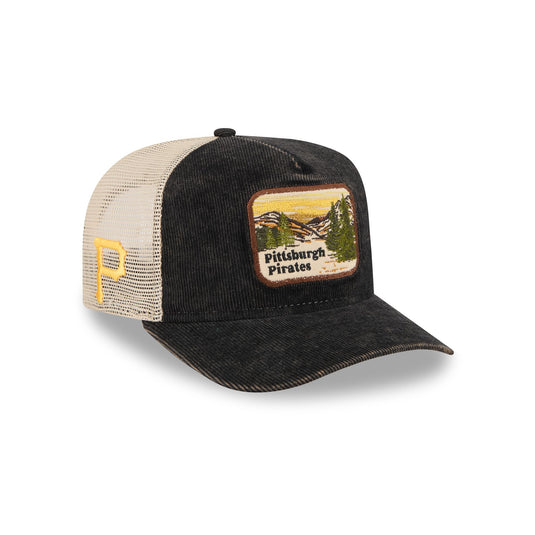 Pittsburgh Pirates Vintage Landscape 9FIFTY A-Frame Trucker Hat - New Era Cap