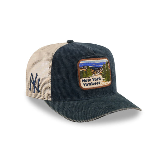 New York Yankees Vintage Landscape 9FIFTY A-Frame Trucker Hat - New Era Cap