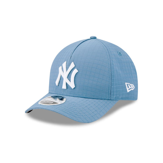New York Yankees Blue Ripstop 9FORTY M-Crown A-Frame Snapback Hat - New Era Cap