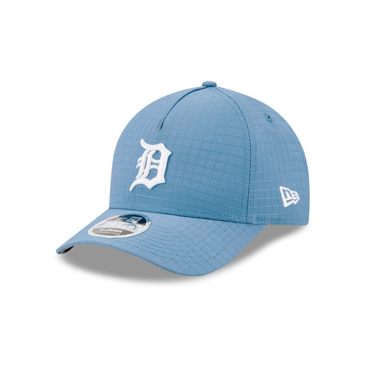 Detroit Tigers Blue Ripstop 9FORTY M-Crown A-Frame Snapback Hat - New Era Cap