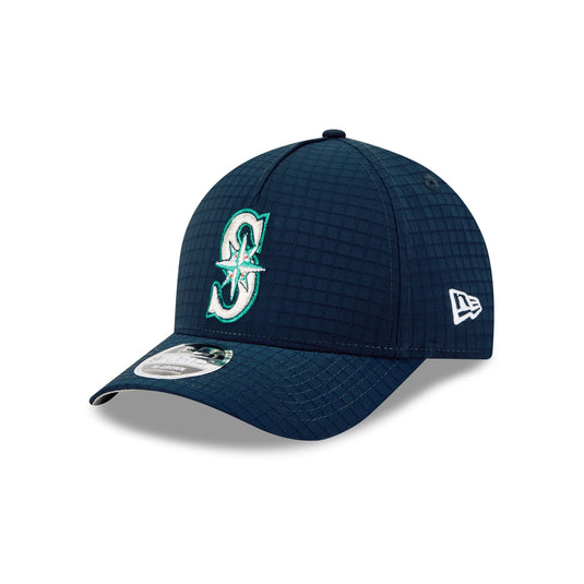 Seattle Mariners Ripstop 9FORTY M-Crown A-Frame Snapback Hat - New Era Cap
