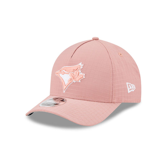 Toronto Blue Jays Pink Ripstop 9FORTY M-Crown A-Frame Snapback Hat - New Era Cap