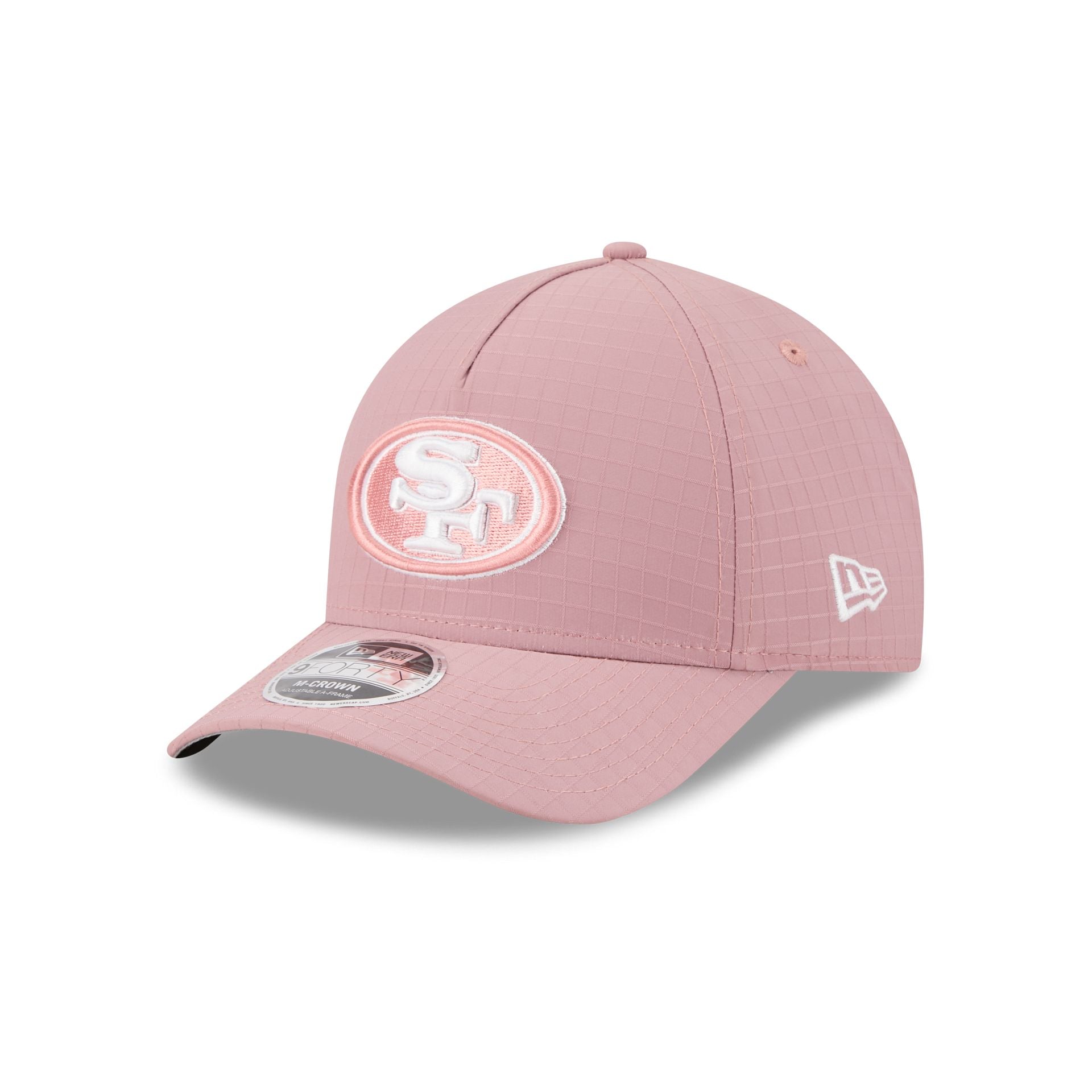 San Francisco 49ers Pink Ripstop 9FORTY M-Crown A-Frame Snapback