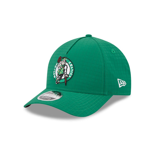 Boston Celtics Ripstop 9FORTY M-Crown A-Frame Snapback Hat - New Era Cap