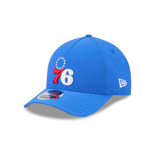Philadelphia 76ers Ripstop 9FORTY M-Crown A-Frame Snapback Hat - New Era Cap