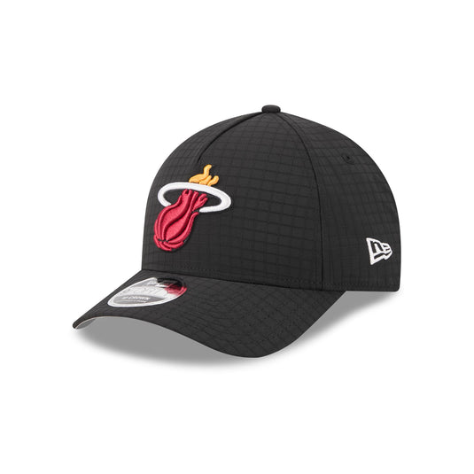 Miami Heat Ripstop 9FORTY M-Crown A-Frame Snapback Hat - New Era Cap