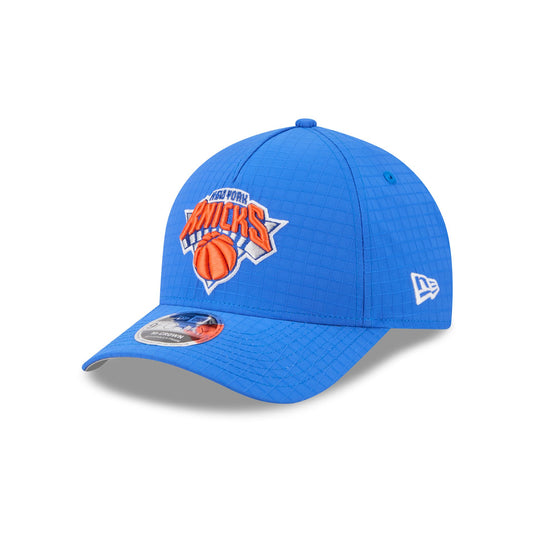 New York Knicks Ripstop 9FORTY M-Crown A-Frame Snapback Hat - New Era Cap