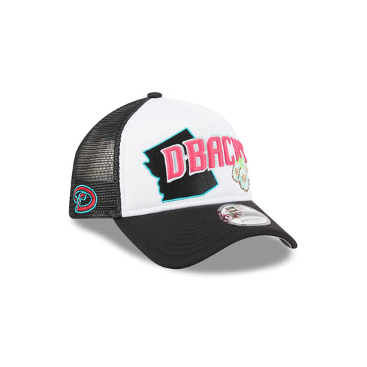 Arizona Diamondbacks State Flower 9FORTY A-Frame Trucker Hat - New Era Cap