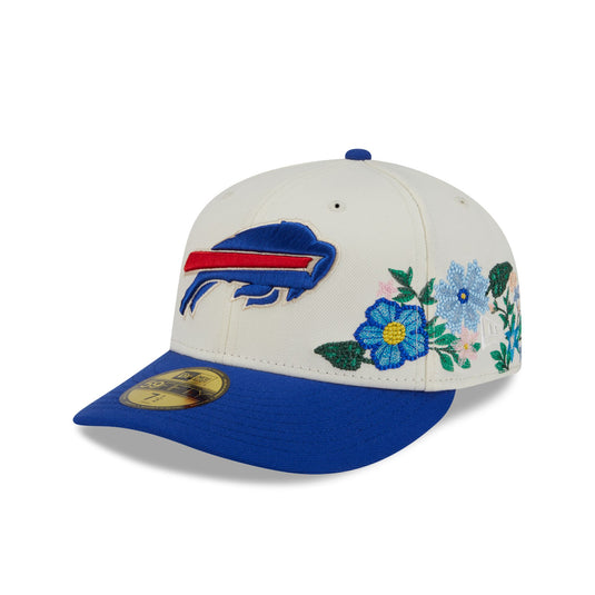 Buffalo Bills Tonal Florals White 59FIFTY Fitted Hat - New Era Cap