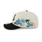 Chicago Blackhawks Tonal Florals White 59FIFTY Fitted Hat