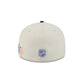 Chicago Blackhawks Tonal Florals White 59FIFTY Fitted Hat