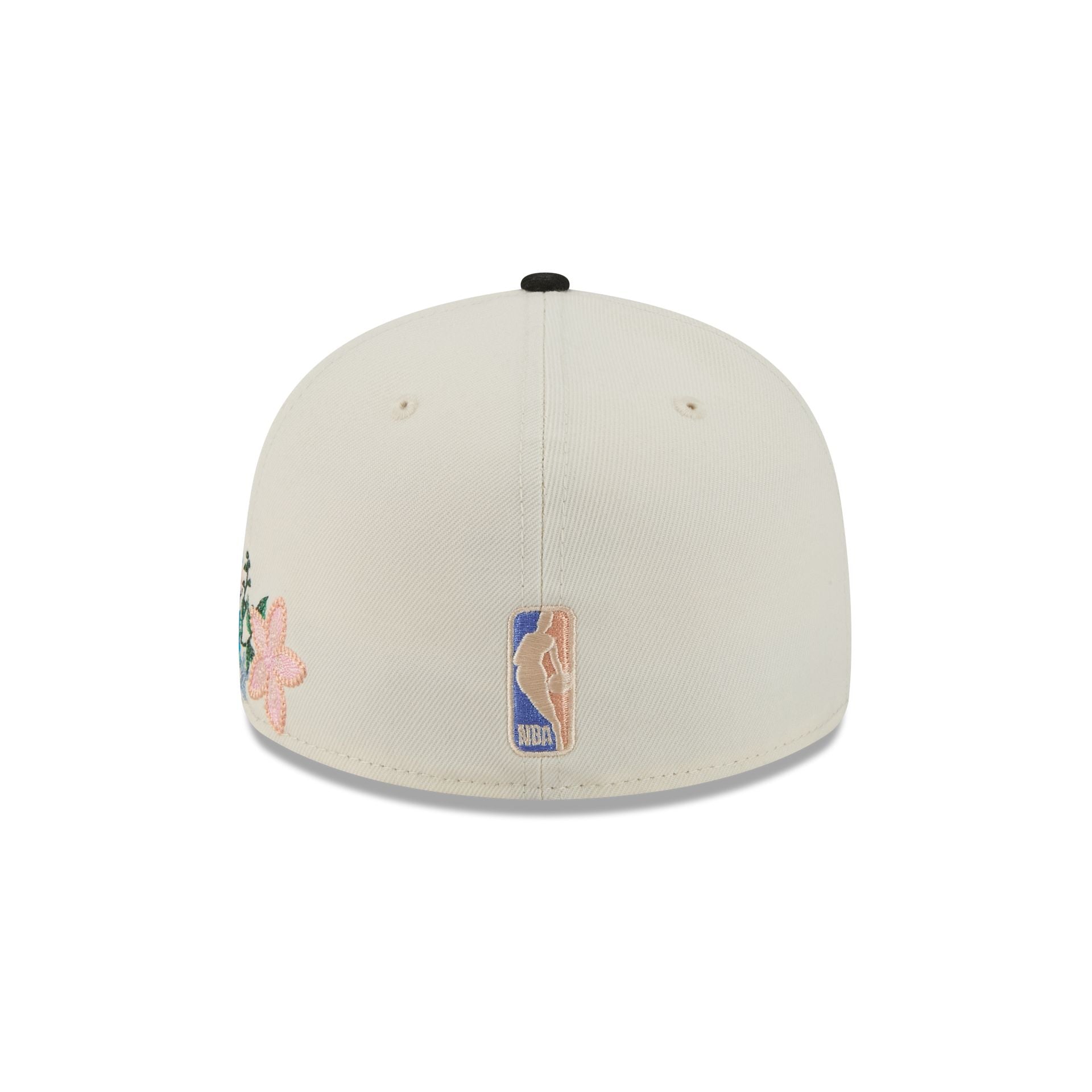 Miami Heat Tonal Florals White 59FIFTY Fitted Hat