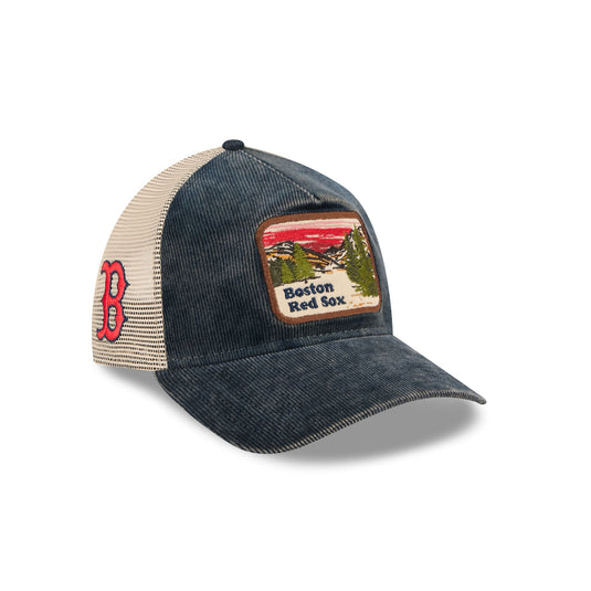 Boston Red Sox Vintage Landscape 9TWENTY A-Frame Trucker Hat - New Era Cap