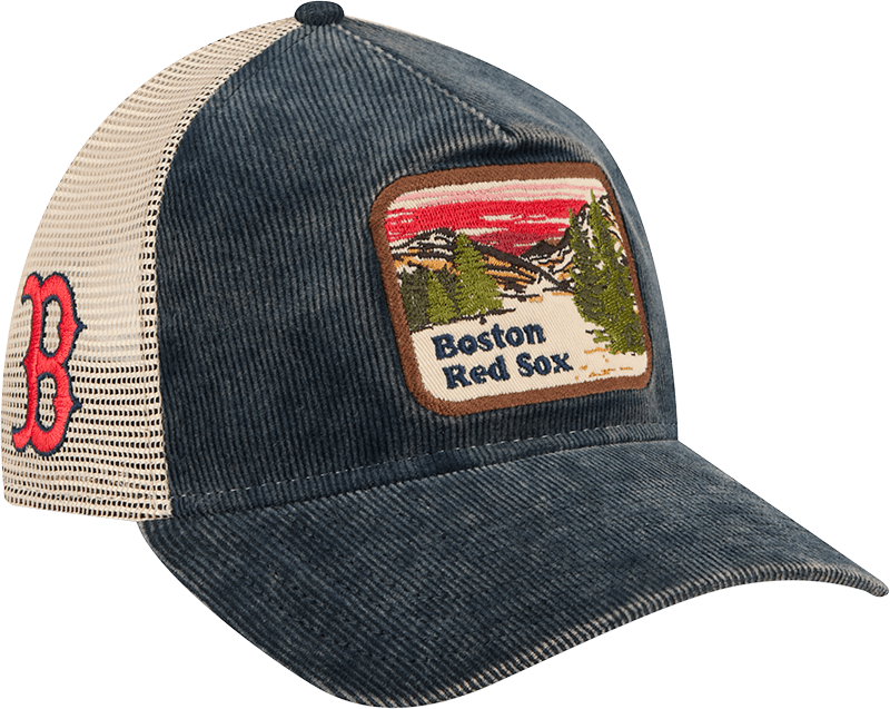 Boston Red Sox Vintage Landscape 9TWENTY A-Frame Trucker Hat