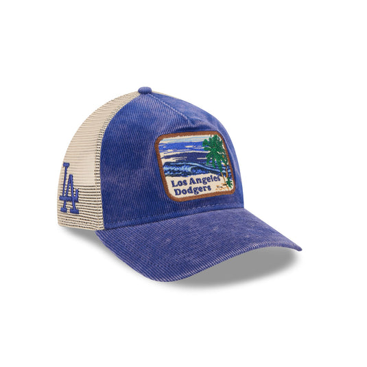 Los Angeles Dodgers Vintage Landscape 9TWENTY A-Frame Trucker Hat - New Era Cap