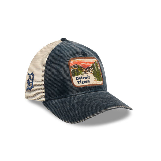 Detroit Tigers Vintage Landscape 9TWENTY A-Frame Trucker Hat - New Era Cap