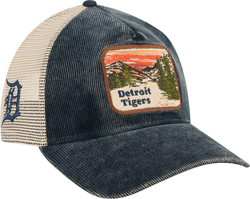 Detroit Tigers Vintage Landscape 9TWENTY A-Frame Trucker Hat