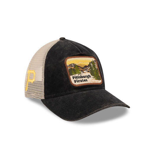 Pittsburgh Pirates Vintage Landscape 9TWENTY A-Frame Trucker Hat - New Era Cap