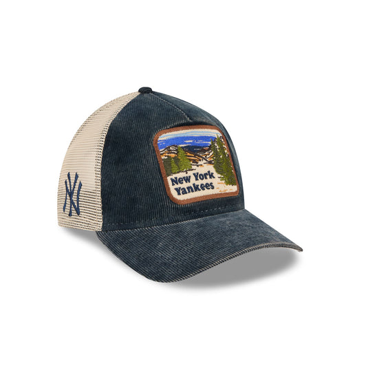 New York Yankees Vintage Landscape 9TWENTY A-Frame Trucker Hat - New Era Cap