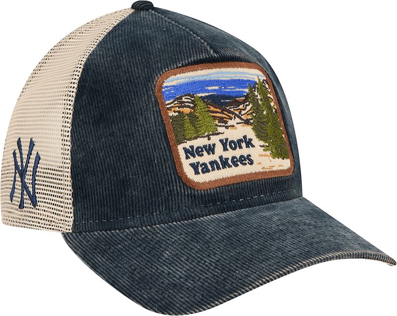 New York Yankees Vintage Landscape 9TWENTY A-Frame Trucker Hat