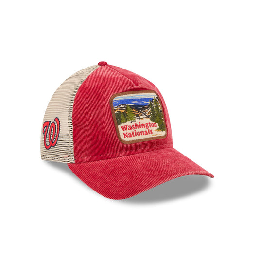 Washington Nationals Vintage Landscape 9TWENTY A-Frame Trucker Hat - New Era Cap