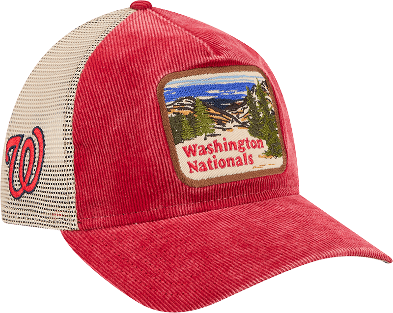 Washington Nationals Vintage Landscape 9TWENTY A-Frame Trucker Hat