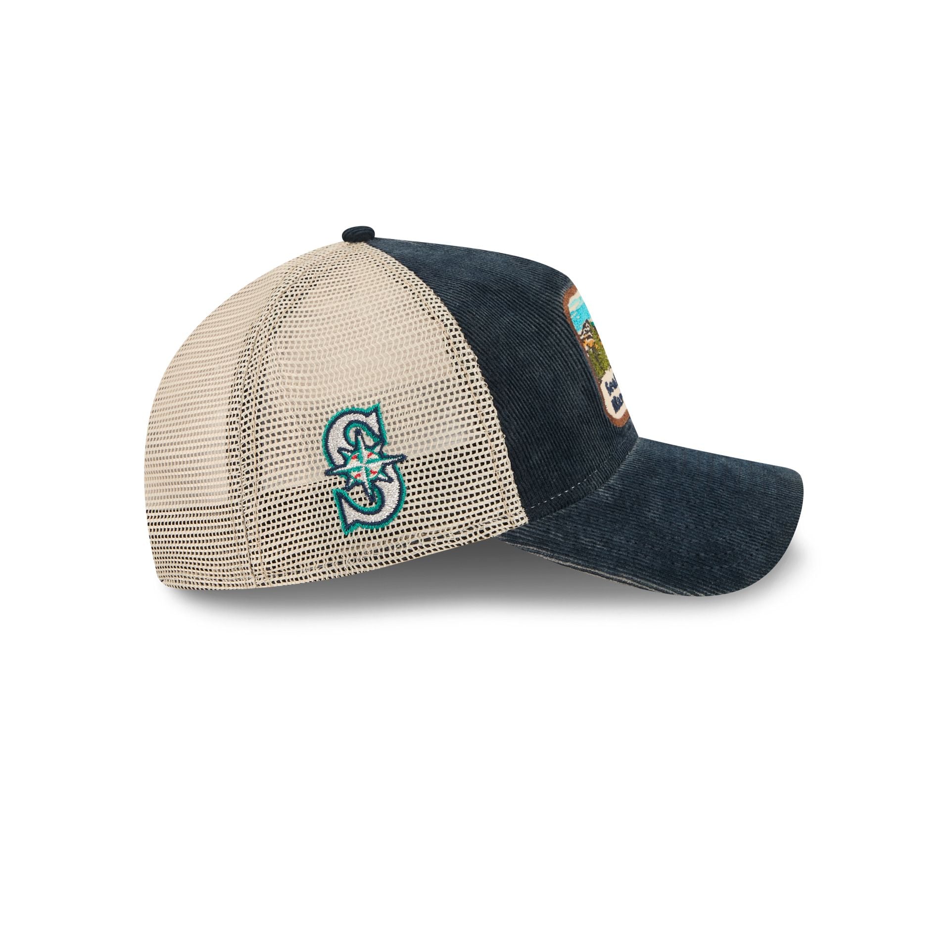 Seattle Mariners Vintage Landscape 9TWENTY A-Frame Trucker Hat