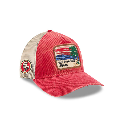 San Francisco 49ers Vintage Landscape 9TWENTY A-Frame Trucker Hat - New Era Cap