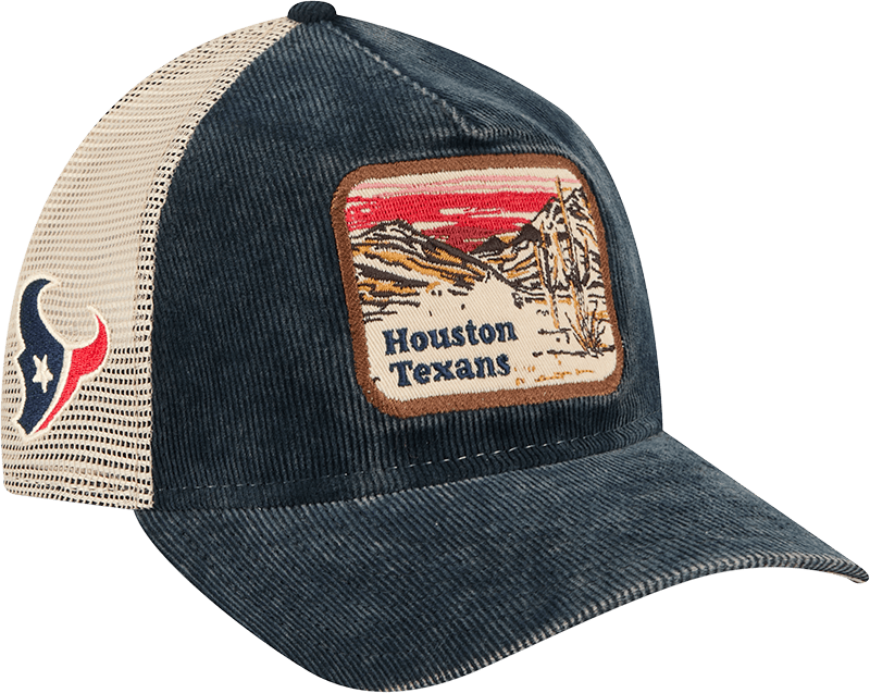 Houston Texans Vintage Landscape 9TWENTY A-Frame Trucker Hat