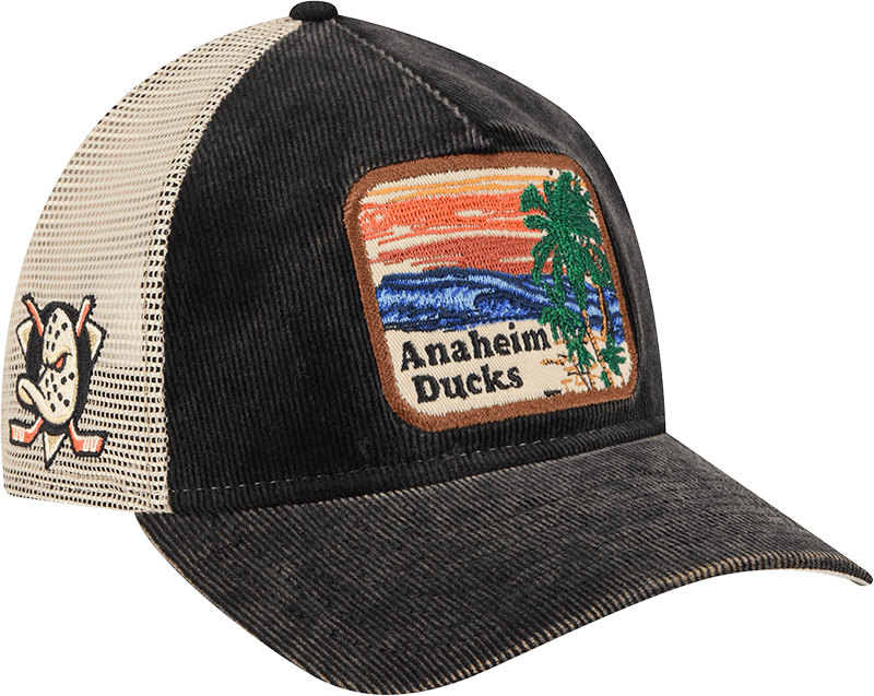 Anaheim Ducks Vintage Landscape 9TWENTY A-Frame Trucker Hat