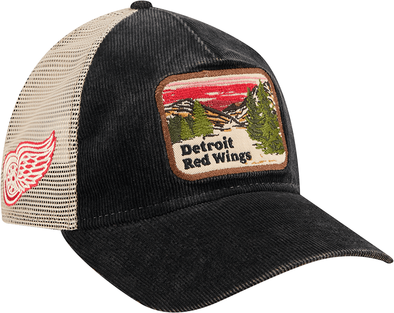 Detroit Red Wings Vintage Landscape 9TWENTY A-Frame Trucker Hat