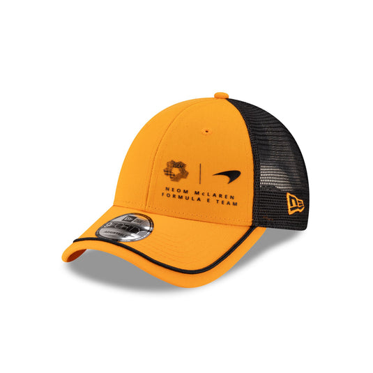 NEOM McLaren Formula E Team Repreve 9FORTY Trucker Hat - New Era Cap