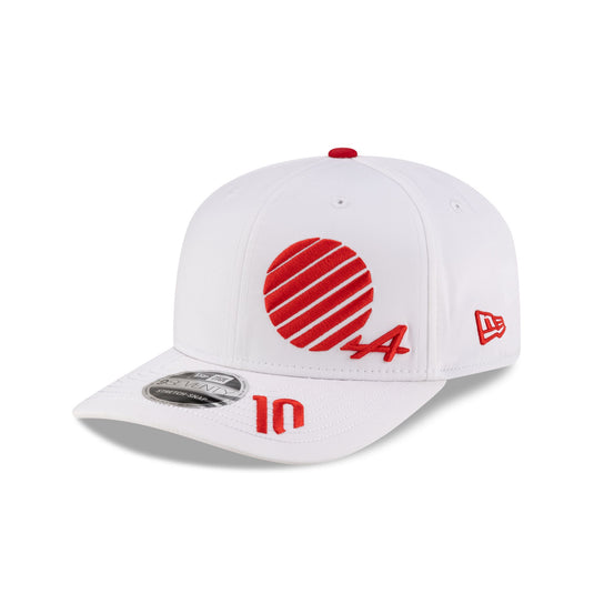 2025 Japan Race Special BWT Alpine F1 Team Pierre Gasly 9SEVENTY Stretch-Snap Hat - New Era Cap