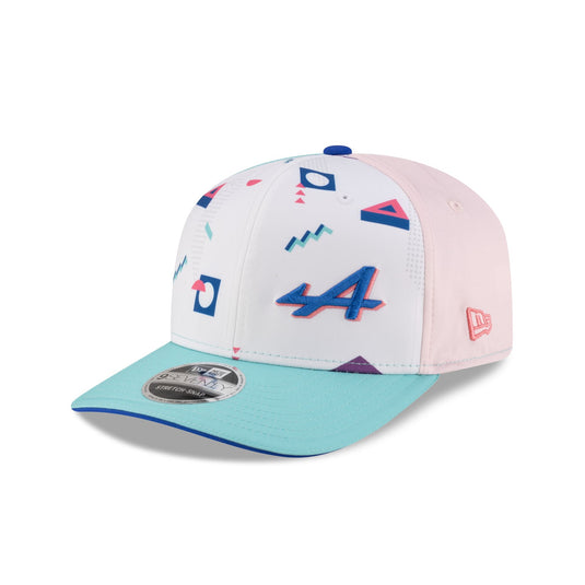 2025 Miami Race Special BWT Alpine F1 Team 9SEVENTY Stretch-Snap Hat - New Era Cap