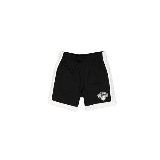 New York Knicks Sport Classics Black & White Shorts - New Era Cap