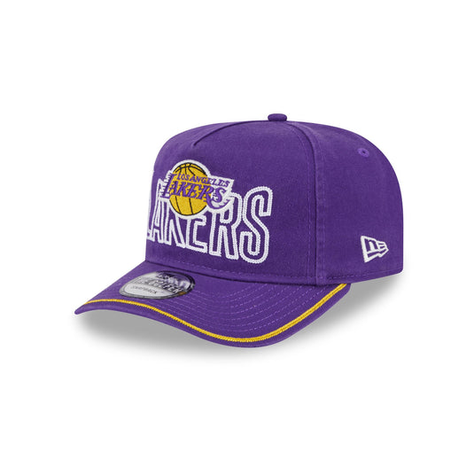 Los Angeles Lakers Chainstitch Golfer Hat - New Era Cap