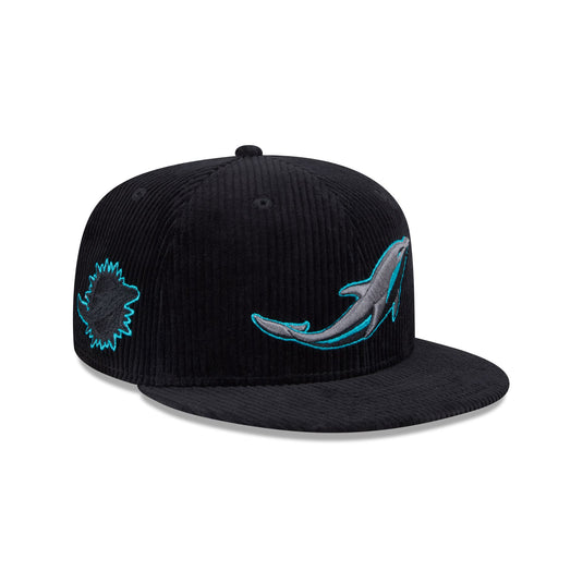 Miami Dolphins Color Pop Cord 59FIFTY Fitted Hat - New Era Cap