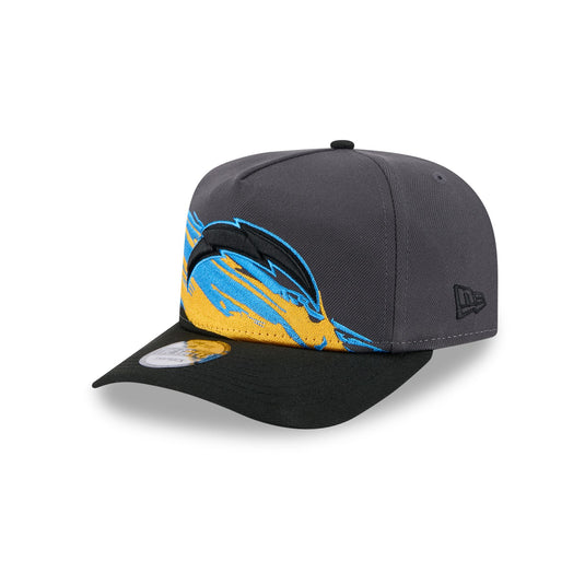 Los Angeles Chargers Graphite Brushstroke Golfer Hat - New Era Cap