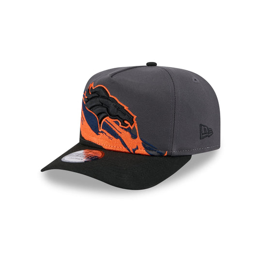 Denver Broncos Graphite Brushstroke Golfer Hat - New Era Cap