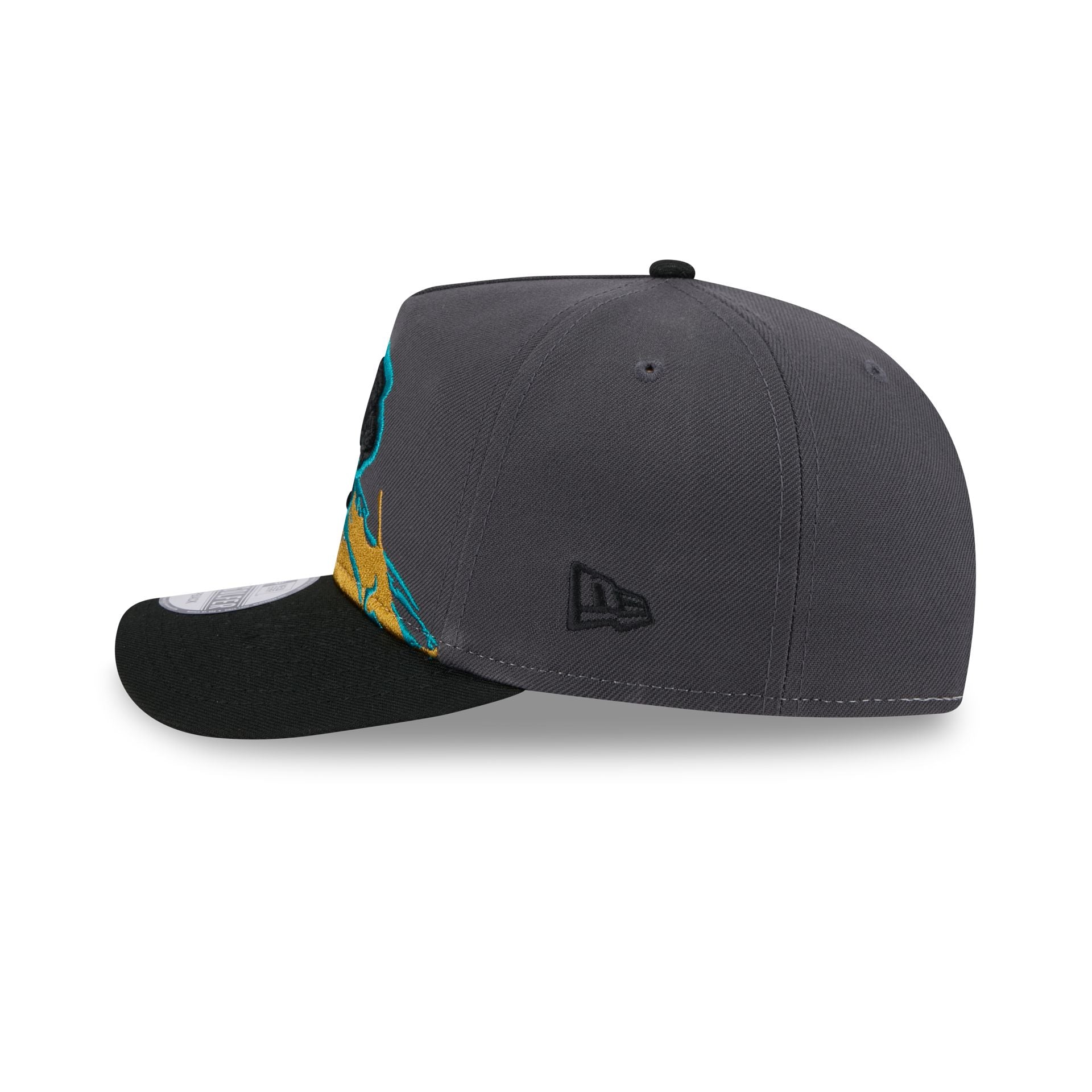 Jacksonville Jaguars Graphite Brushstroke Golfer Hat – New Era Cap