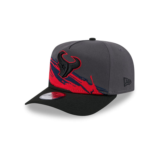 Houston Texans Graphite Brushstroke Golfer Hat - New Era Cap